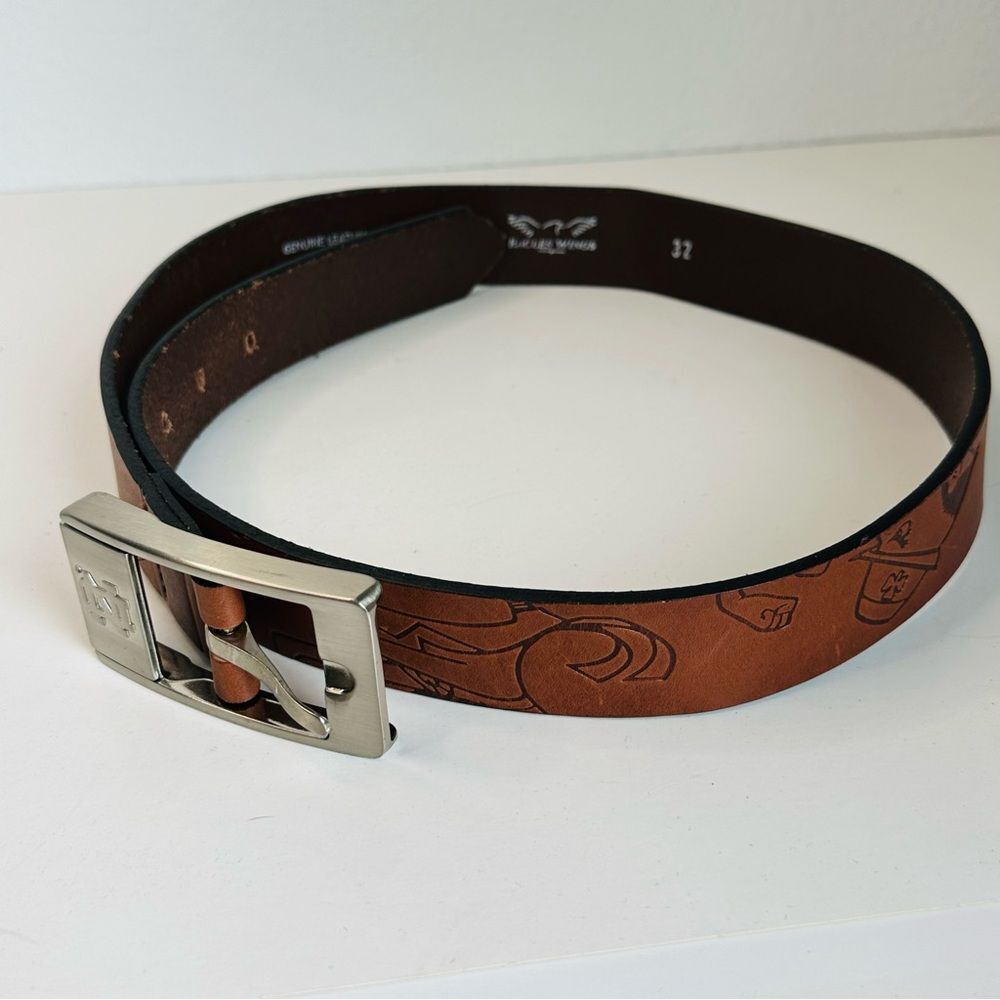 Men's Notre Dame Leather Belt